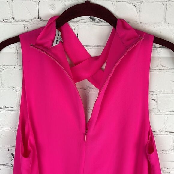 Naked Zebra Pink Cross Front Tank - Picture 4 of 7